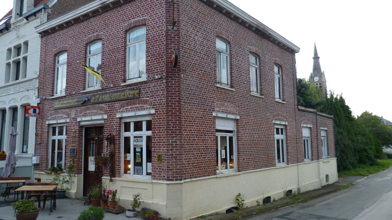 Estaminets flamands : A l'ancienne gare à Godewaersvelde